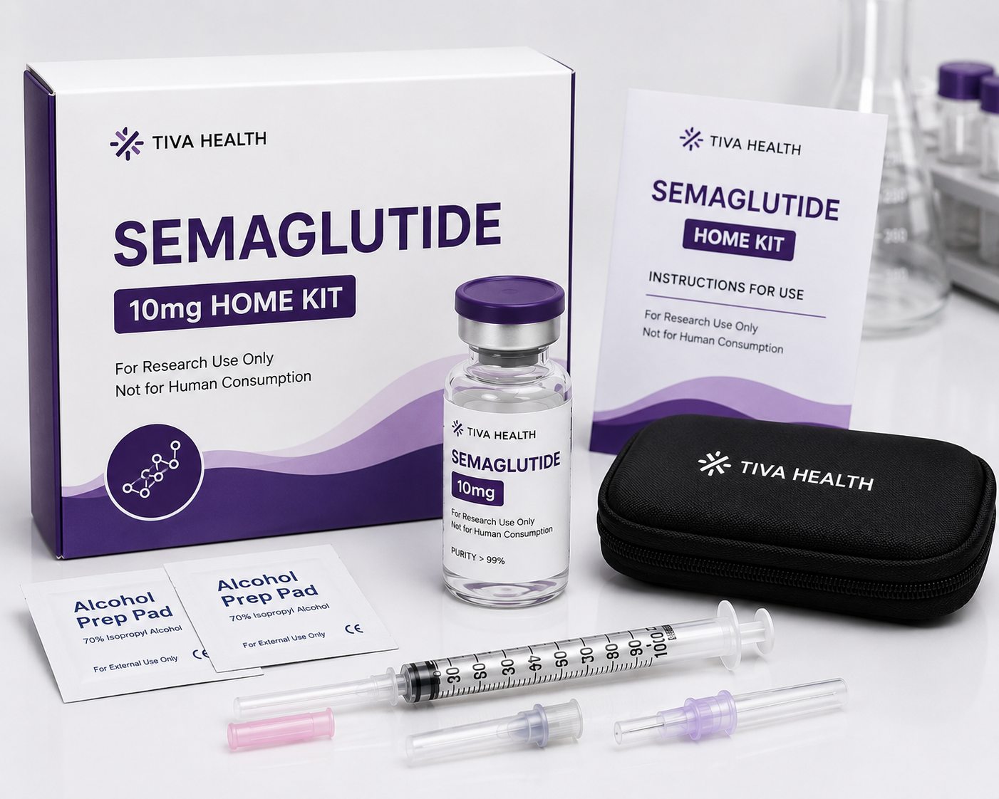 Tiva Semaglutide 10mg Home Kit