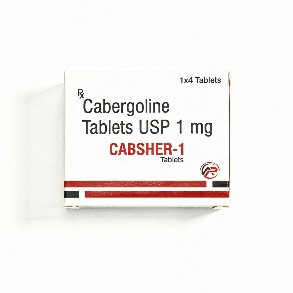 Cabergoline 1mg