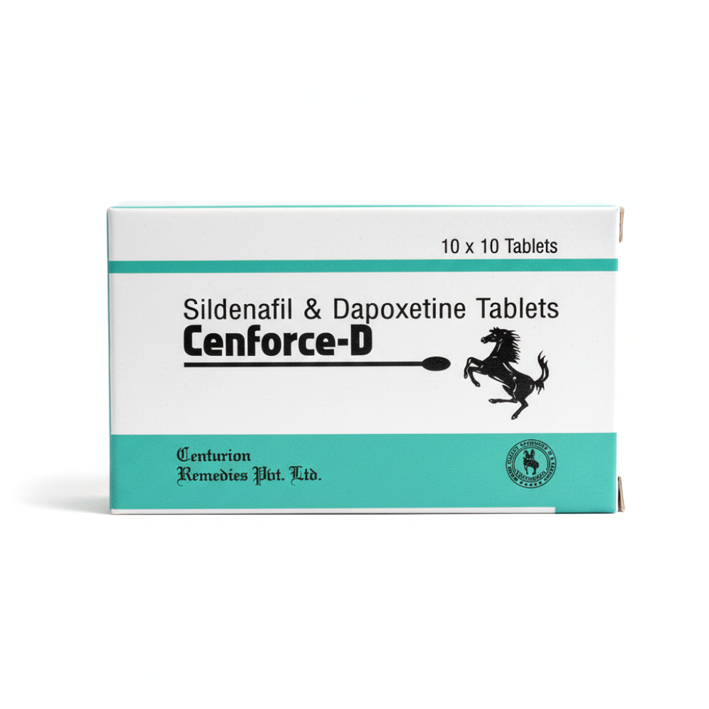 Cenforce-D (Viagra + Dapoxetine) 100 x 100/60mg Tabs